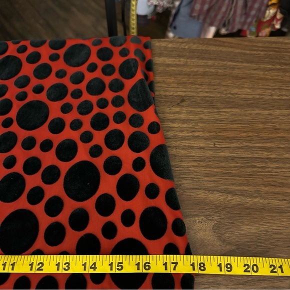 Veeko Polka Dot Velour Sexy Dress S - Picture 13 of 13